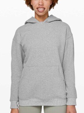 46. Lululemon All Yours Hoodie Heathered Core Light Grey / Silver Drop